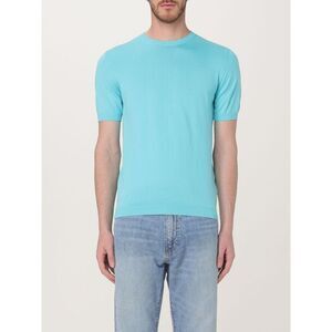 Moorer T-Shirt Men Turquoise